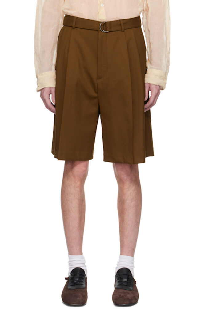 Эксклюзивные коричневые шорты Marshall со складками от SSENSE CMMN SWDN
Эксклюзивные коричневые шорты Marshall со складками от SSENSE CMMN SWDN