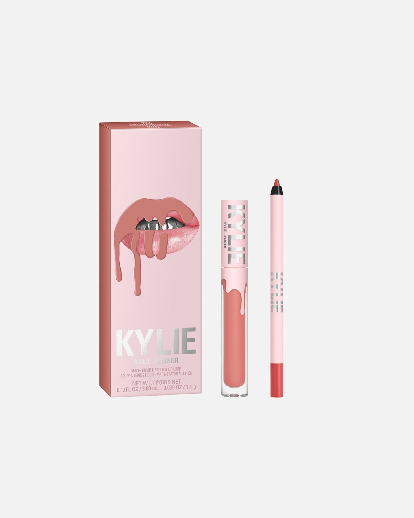 Набор косметики Matte lip kit Kylie Cosmetics, nr. 704 sweater weather, 4.25 гр
Набор косметики Matte lip kit Kylie Cosmetics, nr. 704 sweater weather, 4.25 гр