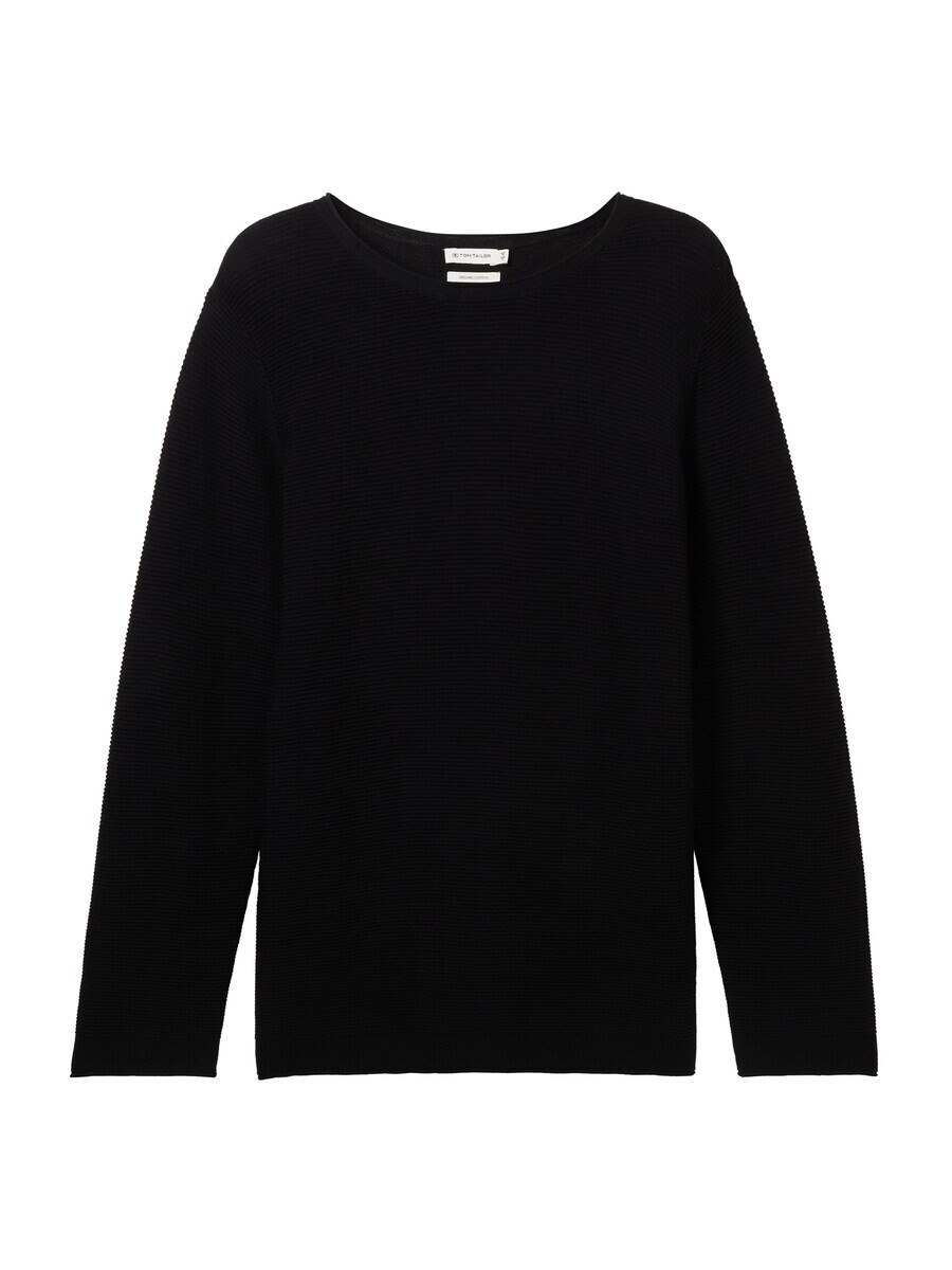 Базовый свитер Tom Tailor Women + Sweater, черный
Базовый свитер Tom Tailor Women + Sweater, черный