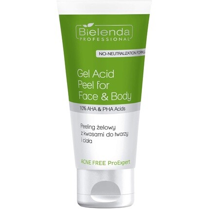 Профессиональный пилинг-гель для лица и тела ProExpert с 10% AHA и PHA 150 мл Bielenda
Профессиональный пилинг-гель для лица и тела ProExpert с 10% AHA и PHA 150 мл Bielenda