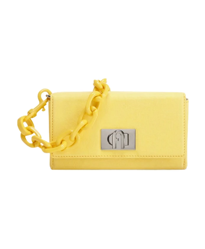 Мини-Сумка через плечо Bloombag Furla, желтый
Мини-Сумка через плечо Bloombag Furla, желтый