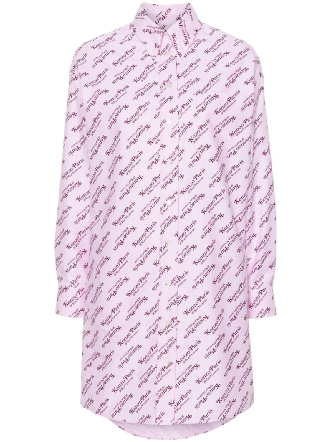 Kenzo платье-рубашка с логотипом из коллаборации с Verdy, розовый
Kenzo платье-рубашка с логотипом из коллаборации с Verdy, розовый