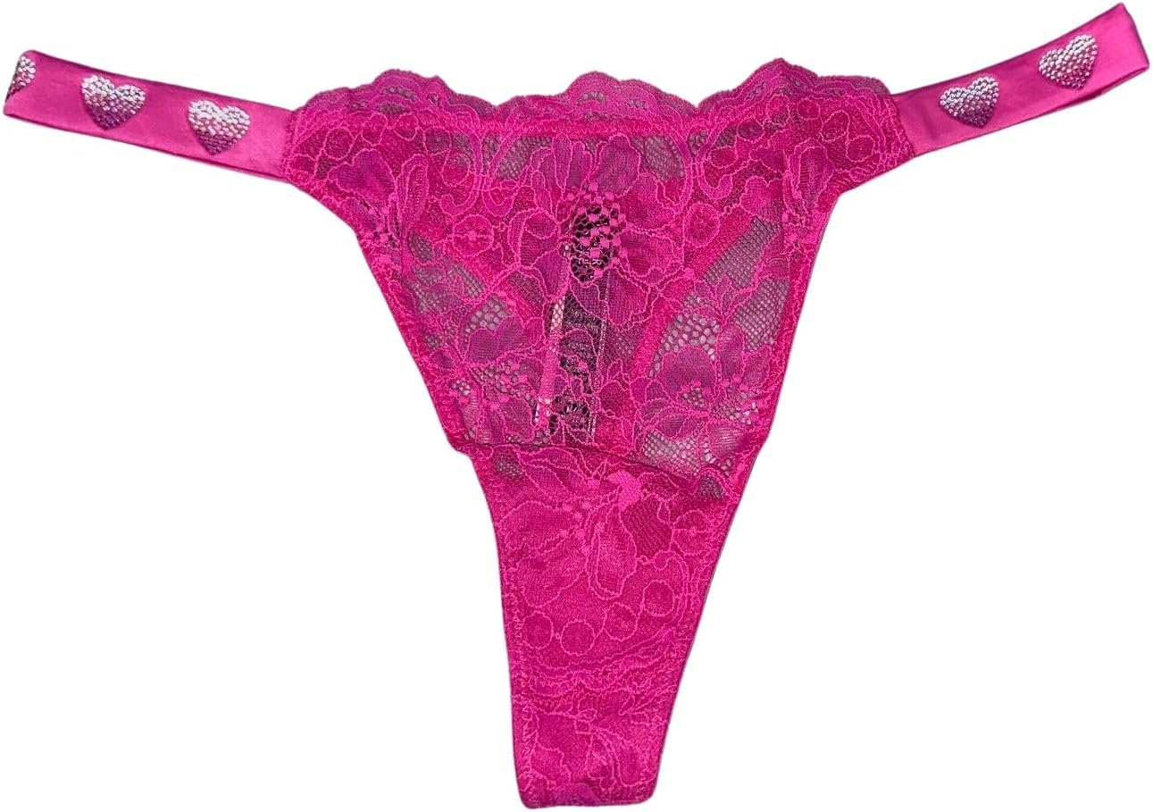 Трусики-стринги Victoria's Secret Bombshell Shine Strap Very Sexy Lace, цвет Fuschia
Трусики-стринги Victoria's Secret Bombshell Shine Strap Very Sexy Lace, цвет Fuschia