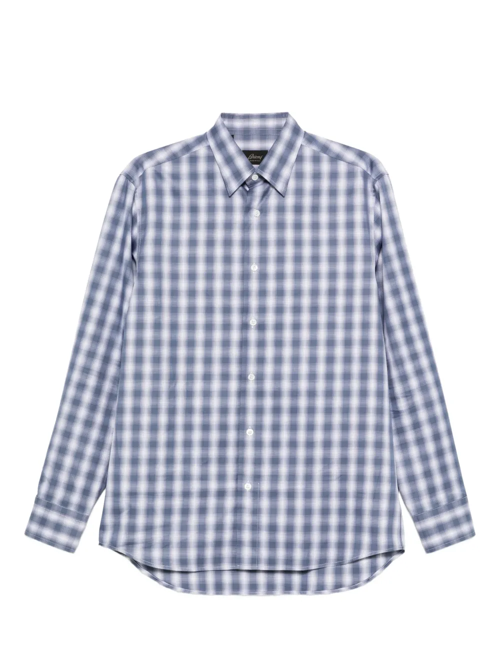 Рубашка в клетку Brioni, синий
Рубашка в клетку Brioni, синий