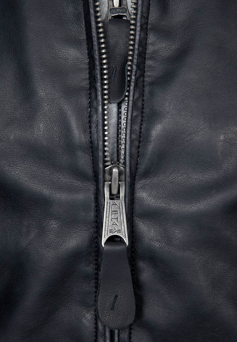 Куртка из искусственной кожи Alpha Industries, черный
Куртка из искусственной кожи Alpha Industries, черный