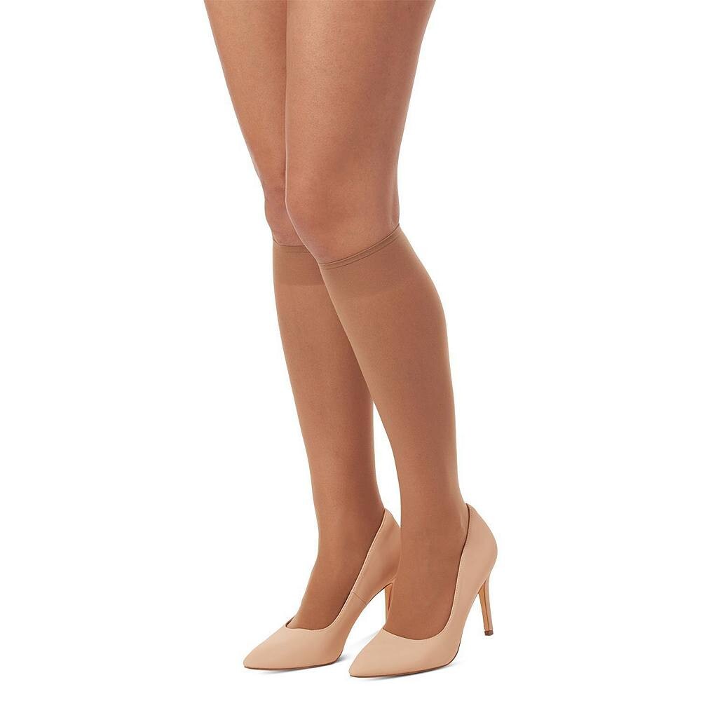 Женская упаковка из 6 пар прозрачных носков до колена на весь день MeMoi, цвет Honey
Женская упаковка из 6 пар прозрачных носков до колена на весь день MeMoi, цвет Honey