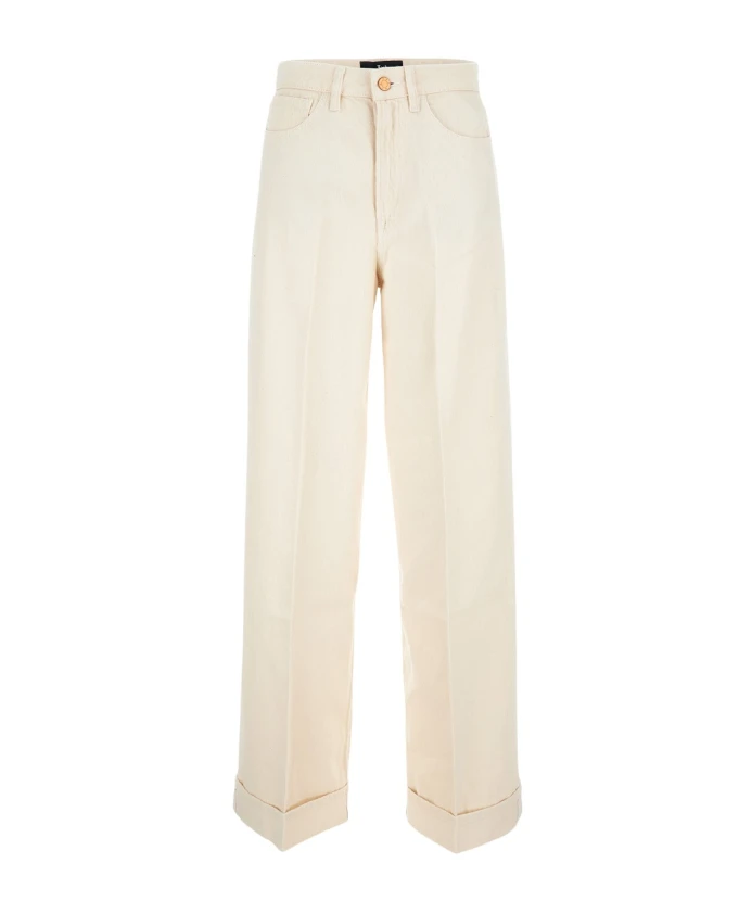 Джинсовые брюки с подворотами 3X1, белый
Джинсовые брюки с подворотами 3X1, белый