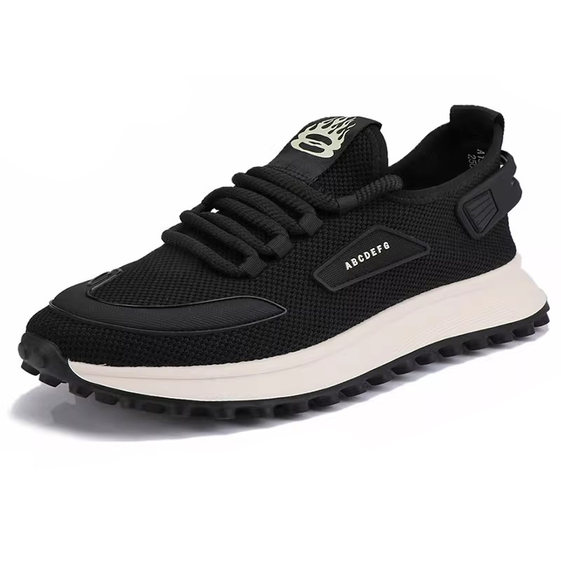 Износостойкие, легкие, нескользящие, низкие повседневные туфли для мужчин SENJIALUO, Black 
Износостойкие, легкие, нескользящие, низкие повседневные туфли для мужчин SENJIALUO, Black