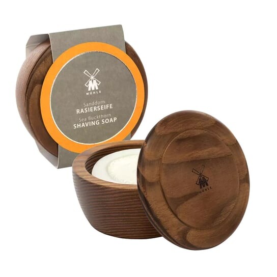 Мыло для бритья в деревянном тигле, облепиха, 65г Muhle
Мыло для бритья в деревянном тигле, облепиха, 65г Muhle