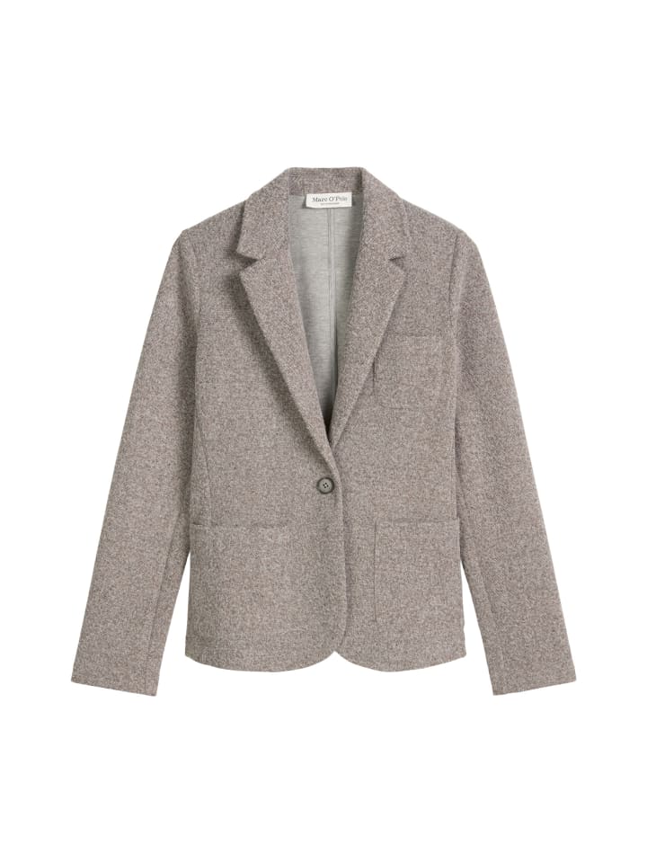 Marc O'Polo Твидовый пиджак свободного кроя темно-серого цвета
Marc O'Polo Твидовый пиджак свободного кроя темно-серого цвета
