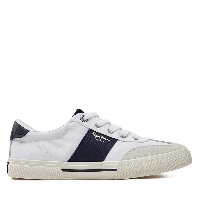 Кроссовки Pepe Jeans Kenton Strap M PMS31042 White 800, белый 
Кроссовки Pepe Jeans Kenton Strap M PMS31042 White 800, белый