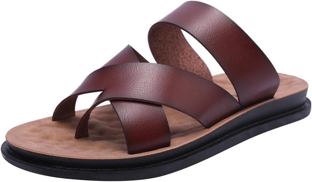 Мужские сандалии Harssidanzar, быстросохнущие шлепанцы на лето, с перекрещивающимися ремешками, с носочным кольцом, для улицы и дома KM221US, Saddle
Мужские сандалии Harssidanzar, быстросохнущие шлепанцы на лето, с перекрещивающимися ремешками, с носочным кольцом, для улицы и дома KM221US, Saddle