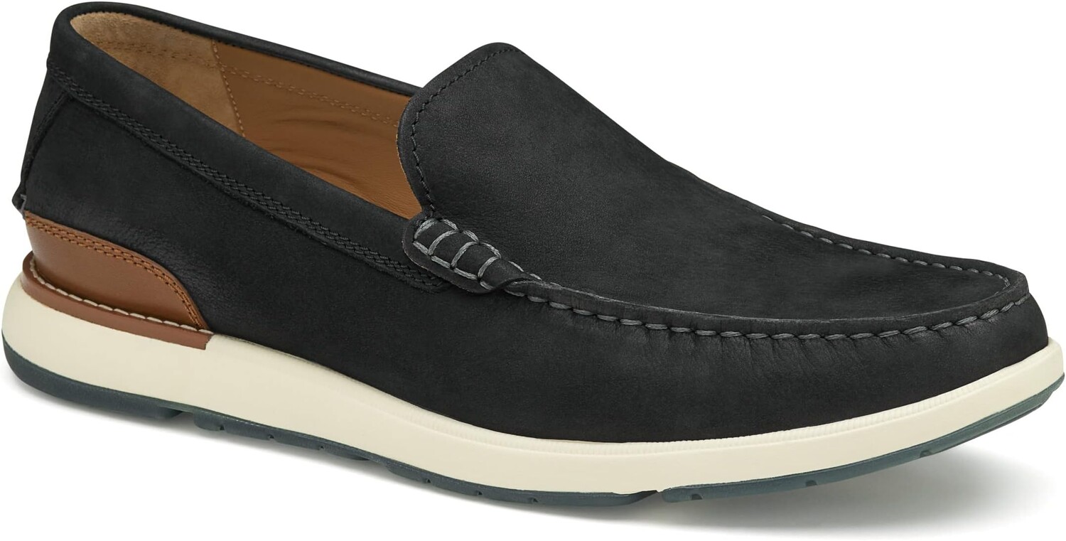Лоферы Johnston & Murphy Bower Venetian, цвет Black Nubuck
Лоферы Johnston & Murphy Bower Venetian, цвет Black Nubuck