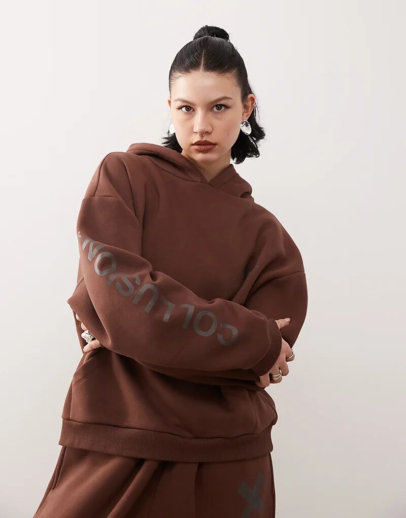 Толстовка с капюшоном COLLUSION с логотипом
Толстовка с капюшоном COLLUSION с логотипом