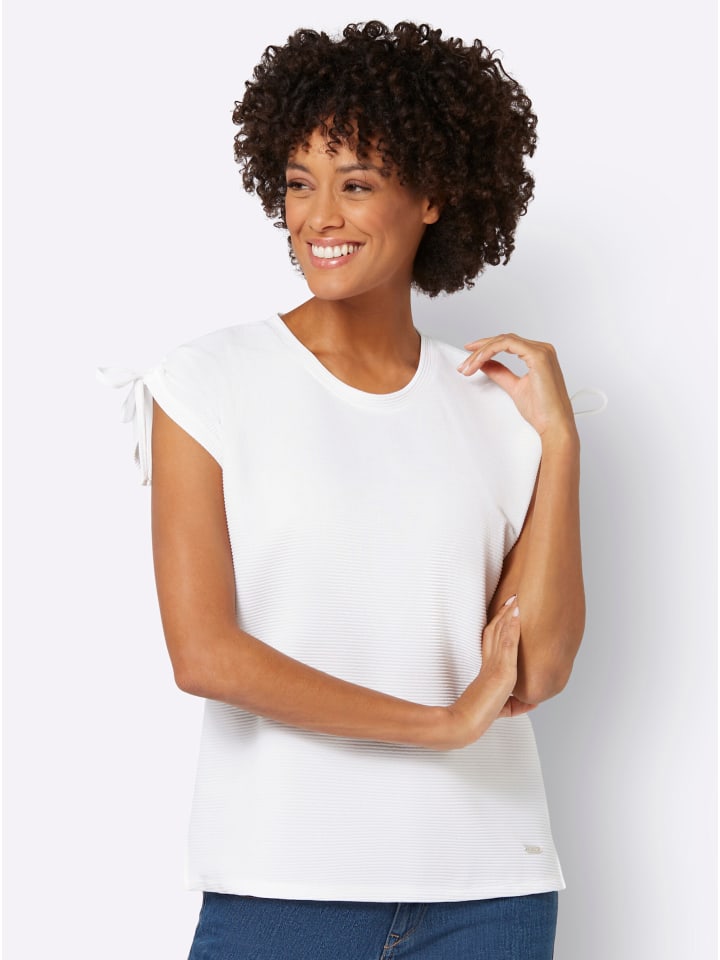 Белая рубашка с круглым вырезом WITT WEIDEN
Белая рубашка с круглым вырезом WITT WEIDEN