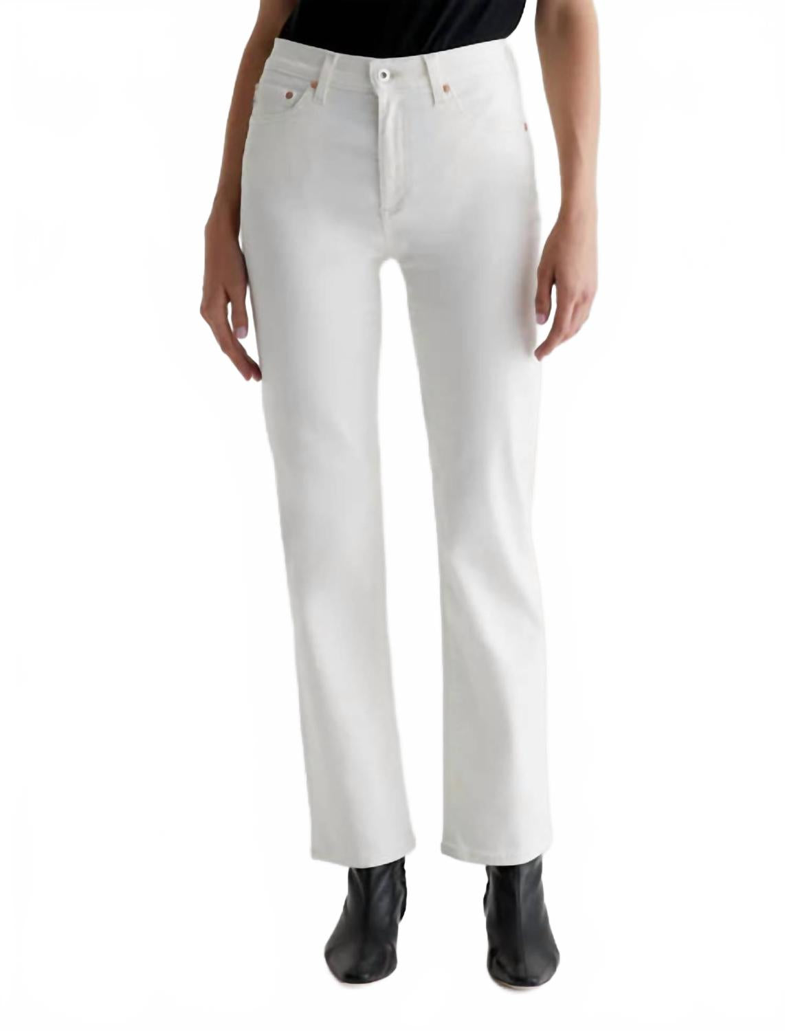 Бринли Мид-Райз Прямые джинсы в порошковом цвете AG Jeans, Powder
Бринли Мид-Райз Прямые джинсы в порошковом цвете AG Jeans, Powder