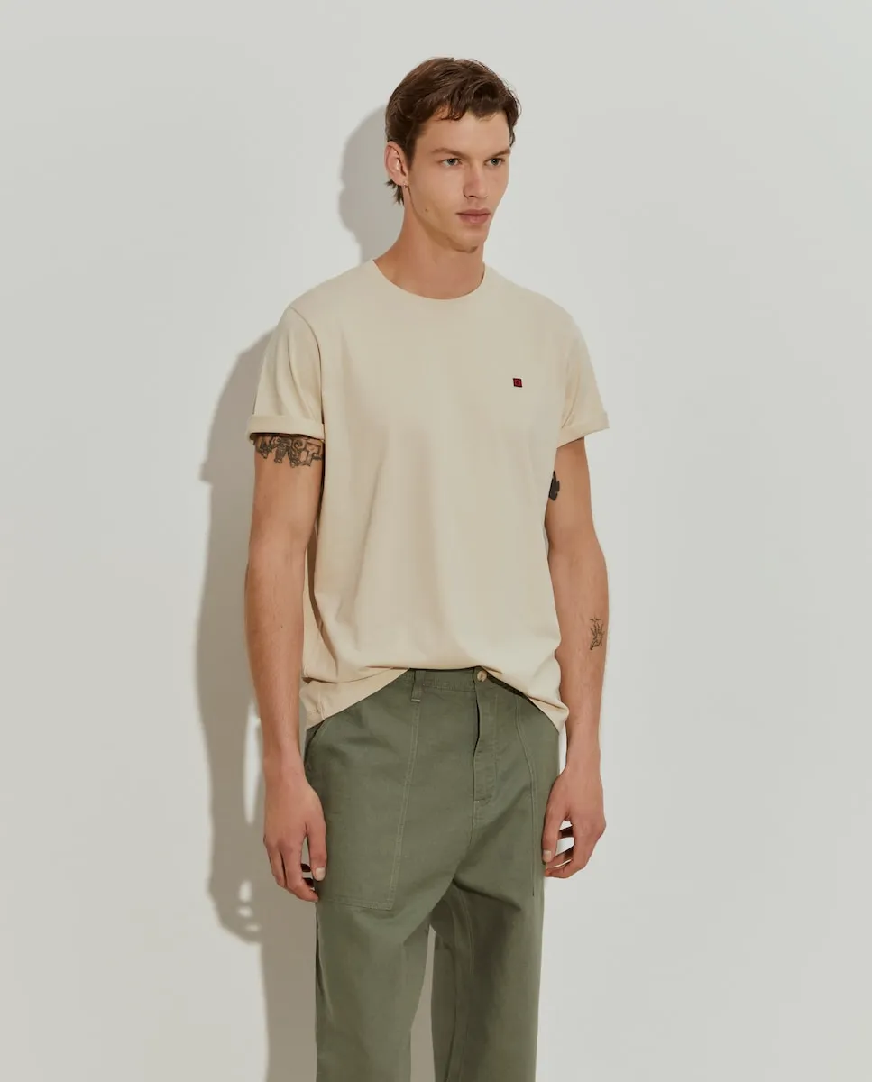 Основная мужская футболка из хлопка Lion of Porches, бежевый
Основная мужская футболка из хлопка Lion of Porches, бежевый