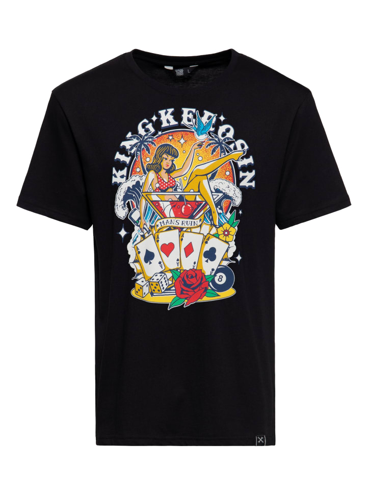 Футболка King Kerosin, черный
Футболка King Kerosin, черный