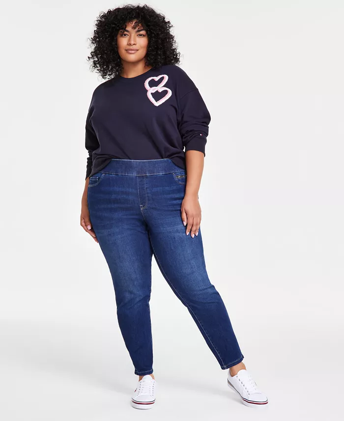 Джинсы Plus Size TH Flex Gramercy Pull-On Tommy Hilfiger, синий
Джинсы Plus Size TH Flex Gramercy Pull-On Tommy Hilfiger, синий