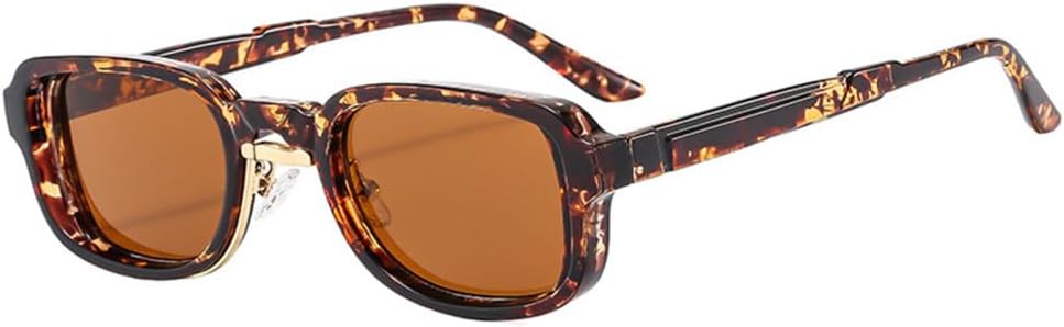 Женские солнцезащитные очки маленького прямоугольного размера в винтажном стиле с защитой от УФ-излучения UV400, мужские солнцезащитные очки с полой конструкцией LANGSER, Leopard Tea
Женские солнцезащитные очки маленького прямоугольного размера в винтажном стиле с защитой от УФ-излучения UV400, мужские солнцезащитные очки с полой конструкцией LANGSER, Leopard Tea