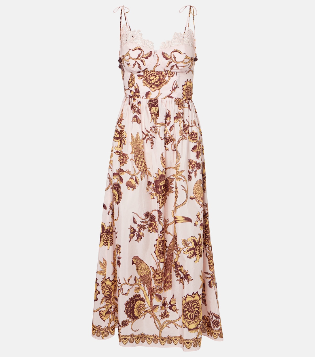 Платье миди Tropical Landing из хлопковой смеси Farm Rio, Tropical Landing Pink
Платье миди Tropical Landing из хлопковой смеси Farm Rio, Tropical Landing Pink