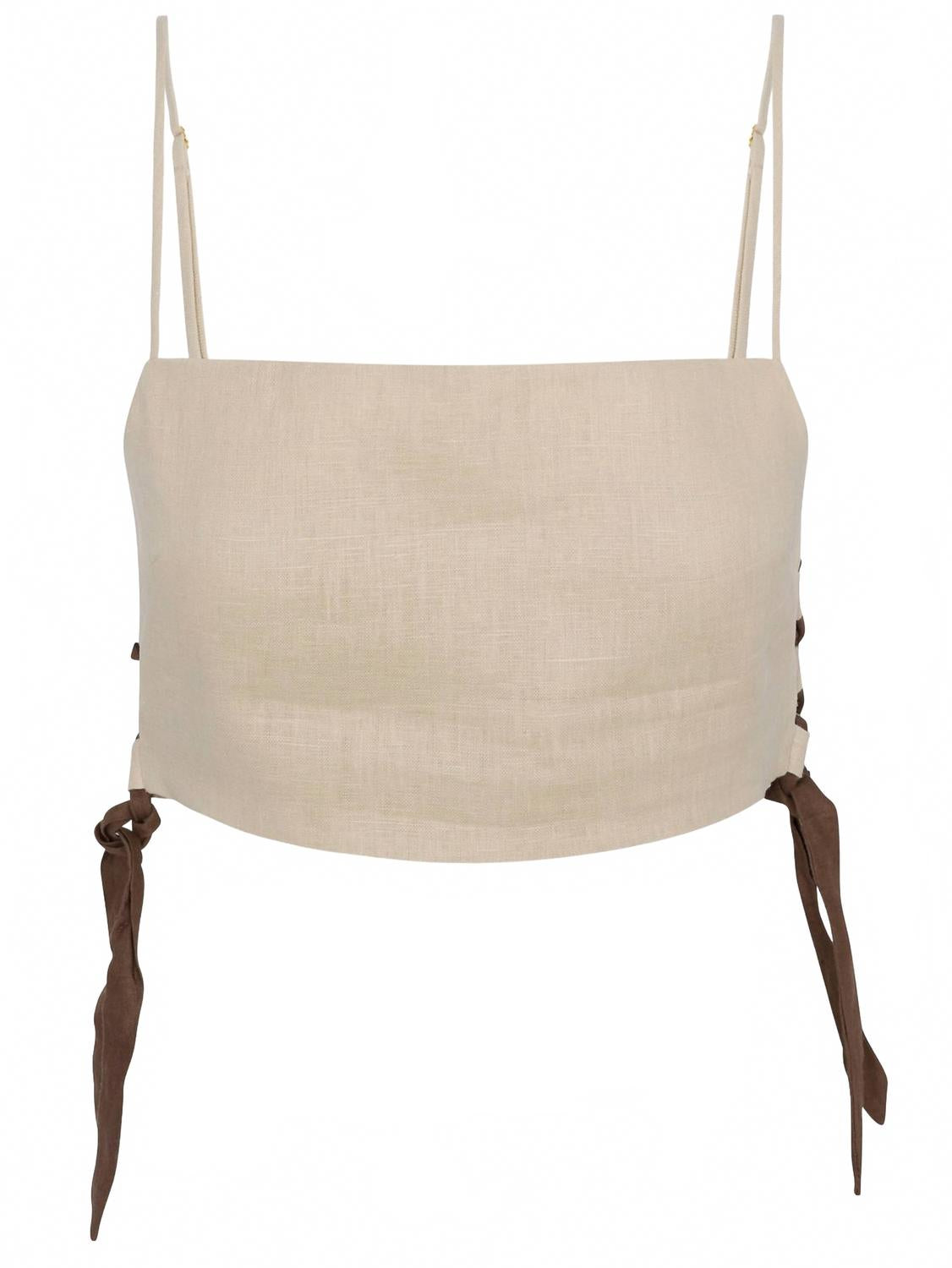 Женский укороченный топ бежевый Hevron
Женский укороченный топ бежевый Hevron