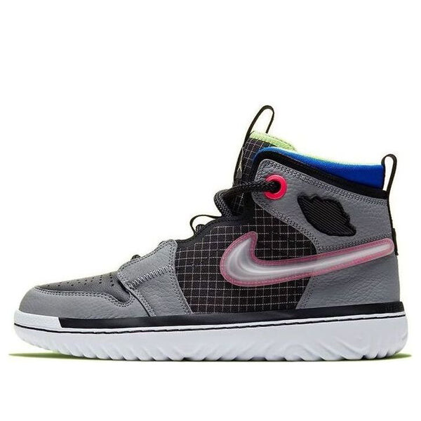 Кроссовки 1 реакция Air Jordan, черный 
Кроссовки 1 реакция Air Jordan, черный