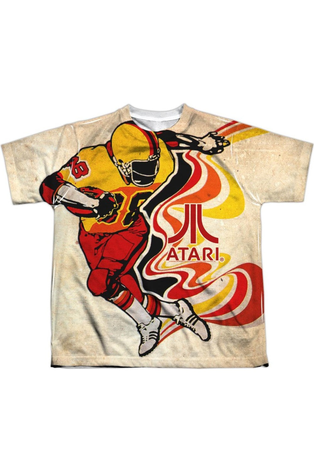 Футболка Atari Football с коротким рукавом для детей Gildan, белый
Футболка Atari Football с коротким рукавом для детей Gildan, белый