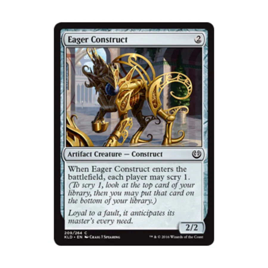 CCG Стремительный конструкт (C) (фольга), MTG - Kaladesh
CCG Стремительный конструкт (C) (фольга), MTG - Kaladesh