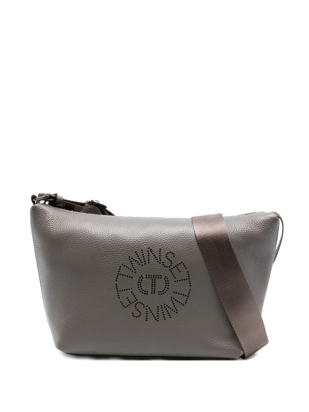 Сумка через плечо с вырезанным логотипом TWINSET, серый
Сумка через плечо с вырезанным логотипом TWINSET, серый