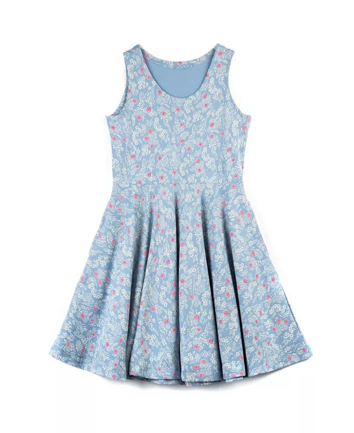 Платье без рукавов для девочек из органического хлопка Fair Trade Mightly, синий
Платье без рукавов для девочек из органического хлопка Fair Trade Mightly, синий