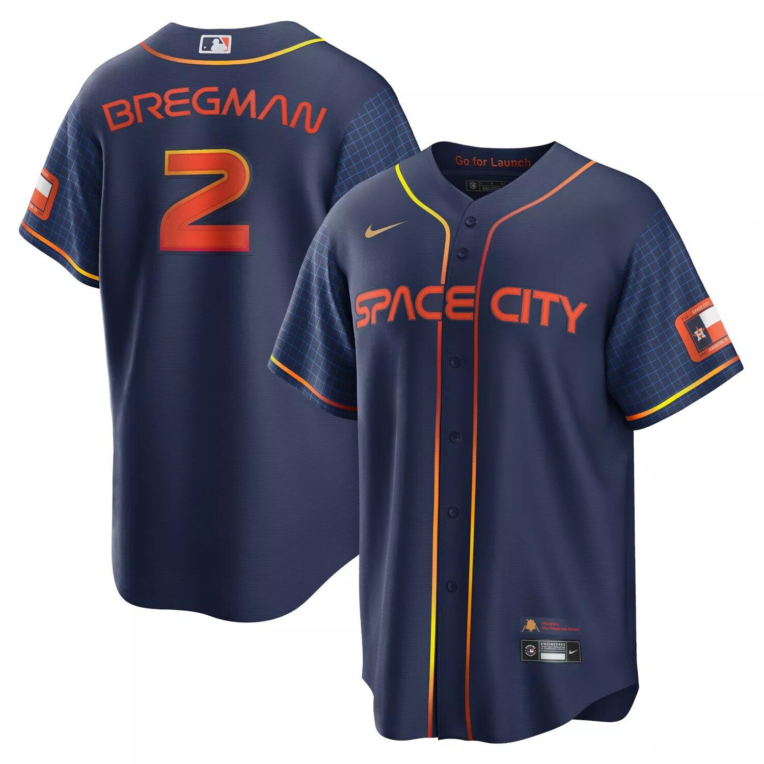 Мужская футболка темно-синего цвета Alex Bregman Houston Astros 2022 City Connect Replica Player Nike, Синий, Мужская футболка темно-синего цвета Alex Bregman Houston Astros 2022 City Connect Replica Player Nike
Мужская футболка темно-синего цвета Alex Bregman Houston Astros 2022 City Connect Replica Player Nike, Синий, Мужская футболка темно-синего цвета Alex Bregman Houston Astros 2022 City Connect Replica Player Nike