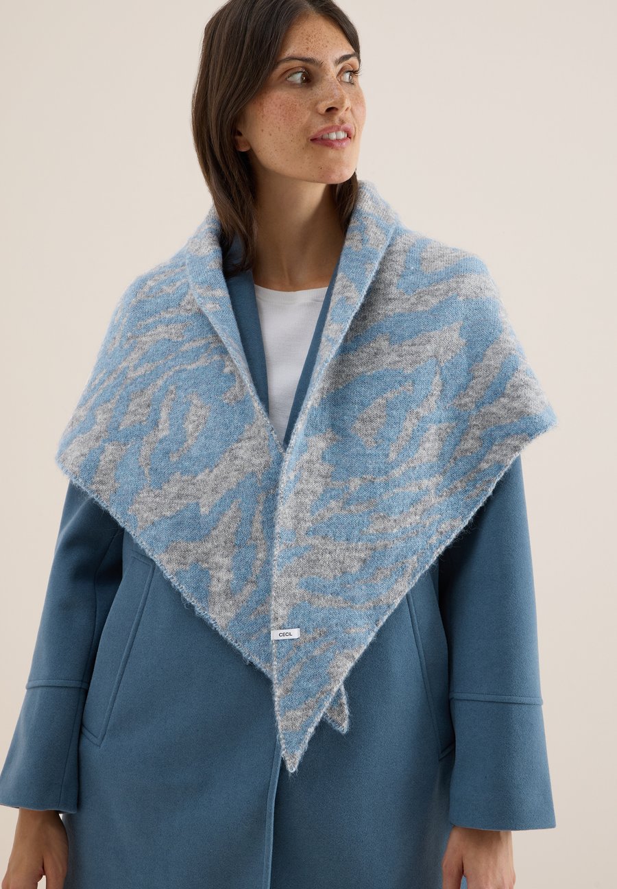 Шарф Cecil MIT ZEBRAMUSTER, Blau/Mottled Blue
Шарф Cecil MIT ZEBRAMUSTER, Blau/Mottled Blue