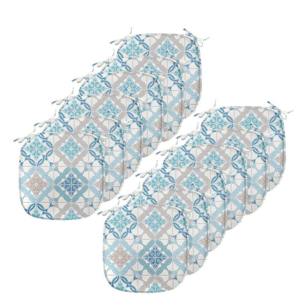Подушки для обеденного стула ABAKUHAUS Quatrefoil, запутанная современная плитка, декоративная водонепроницаемая подушка с ремнями для кухонных сидений, 40 см x 40 см — упаковка из 12 шт., синий, коричневый, белый
Подушки для обеденного стула ABAKUHAUS Quatrefoil, запутанная современная плитка, декоративная водонепроницаемая подушка с ремнями для кухонных сидений, 40 см x 40 см — упаковка из 12 шт., синий, коричневый, белый