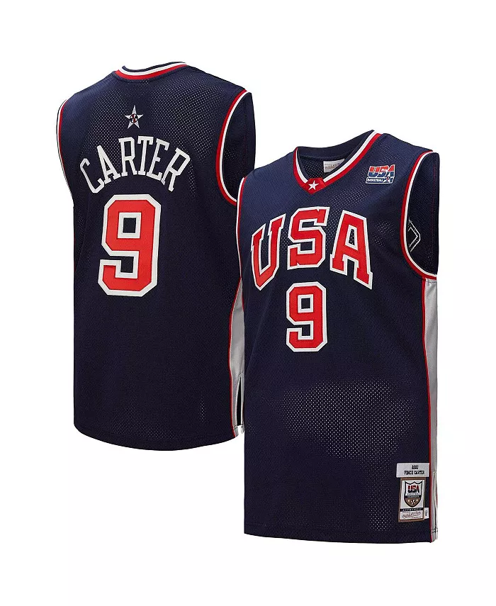 Мужская баскетбольная майка Vince Carter Navy USA 2000 года, подлинная Mitchell & Ness
Мужская баскетбольная майка Vince Carter Navy USA 2000 года, подлинная Mitchell & Ness