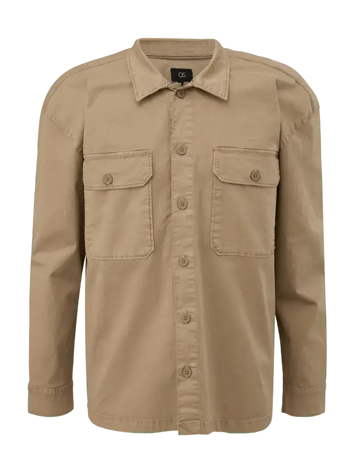 Рубашка QS langarm, бежевый
Рубашка QS langarm, бежевый
