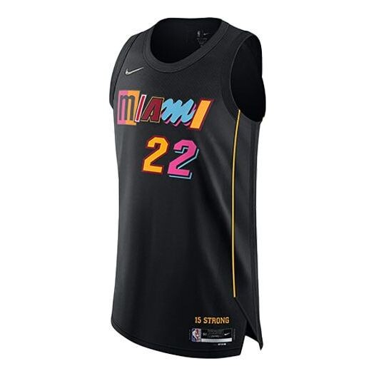 Майка Nike x NBA Miami Heat Jerseys 'Jimmy Butler 22', черный 
Майка Nike x NBA Miami Heat Jerseys 'Jimmy Butler 22', черный