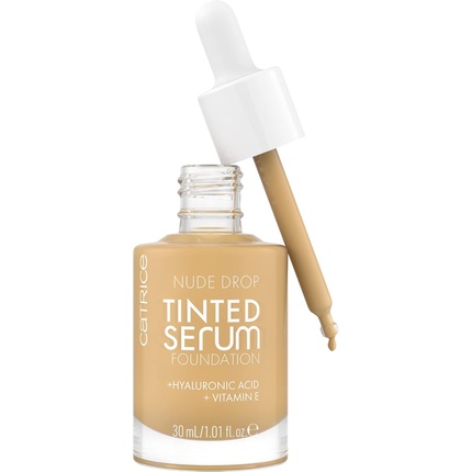 Тональная основа Nude Drop Tinted Serum Foundation с легким увлажняющим эффектом, с возможностью наращивания покрытия, обогащенная гиалуроновой кислотой и витамином E, веганский продукт, не тестируется на животных, 1,01 унции Catrice
Тональная основа Nude Drop Tinted Serum Foundation с легким увлажняющим эффектом, с возможностью наращивания покрытия, обогащенная гиалуроновой кислотой и витамином E, веганский продукт, не тестируется на животных, 1,01 унции Catrice