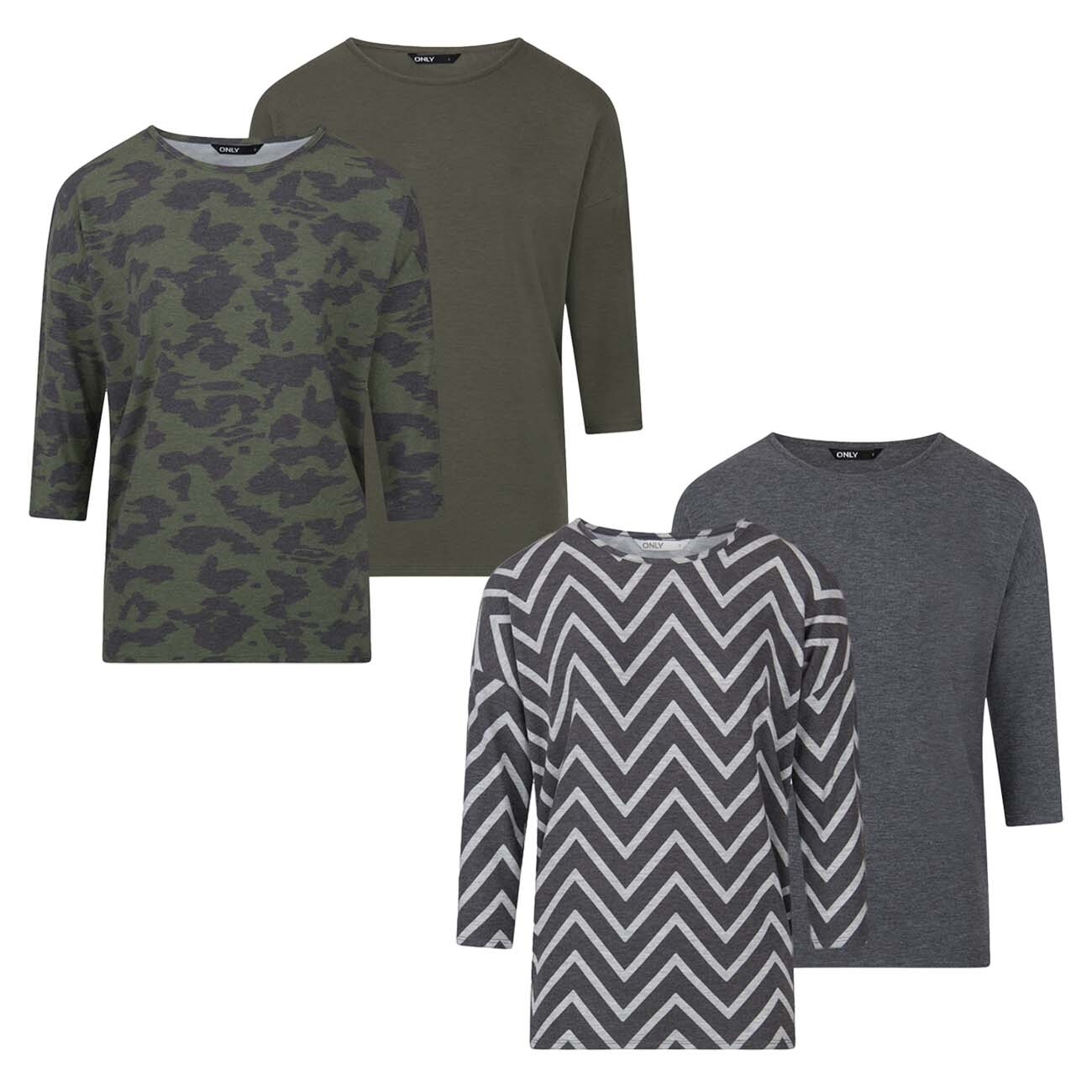 Рубашка ONLY ONLGLAMOUR 4er Pack, разноцветный
Рубашка ONLY ONLGLAMOUR 4er Pack, разноцветный