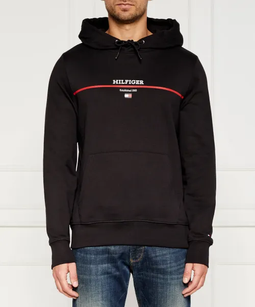 Толстовка Regular fit Tommy Hilfiger, черный 
Толстовка Regular fit Tommy Hilfiger, черный