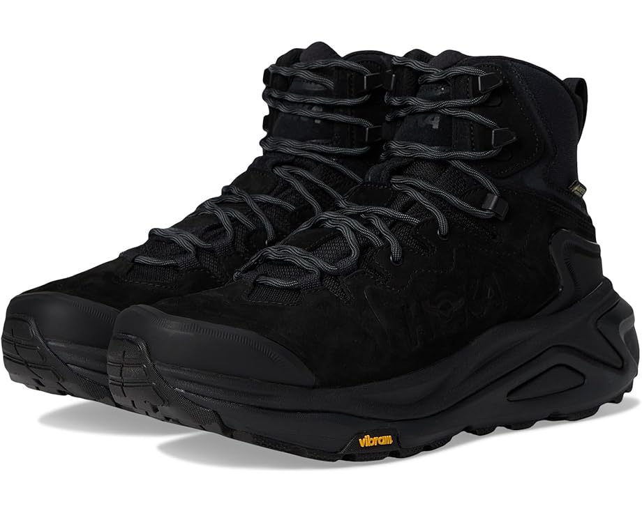 Походные ботинки Hoka Kaha 3 GTX, черный
Походные ботинки Hoka Kaha 3 GTX, черный