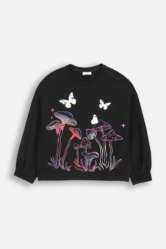 Детская хлопковая толстовка Coccodrillo, черный
Детская хлопковая толстовка Coccodrillo, черный