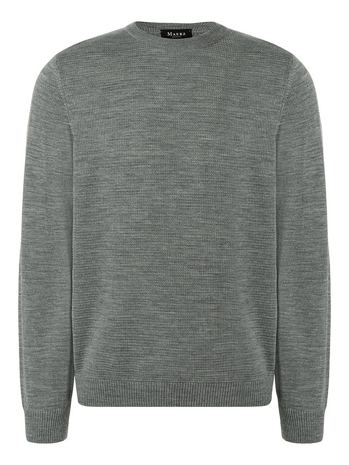 Шерстяной свитер серого цвета Maerz Muenchen
Шерстяной свитер серого цвета Maerz Muenchen