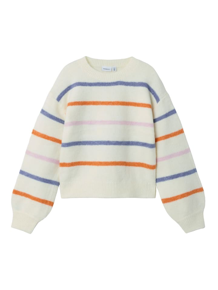 Вязаный свитер в цвете Cloud Dancer name it
Вязаный свитер в цвете Cloud Dancer name it