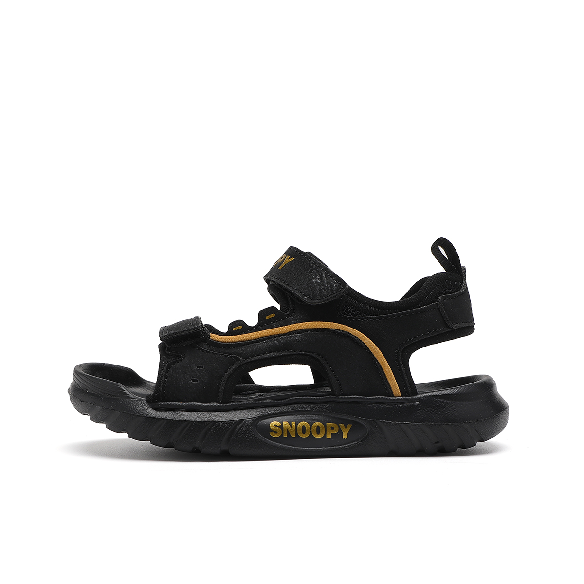 Легкие противоскользящие сандалии с амортизацией для детей SNOOPY, черный/золотой
Легкие противоскользящие сандалии с амортизацией для детей SNOOPY, черный/золотой