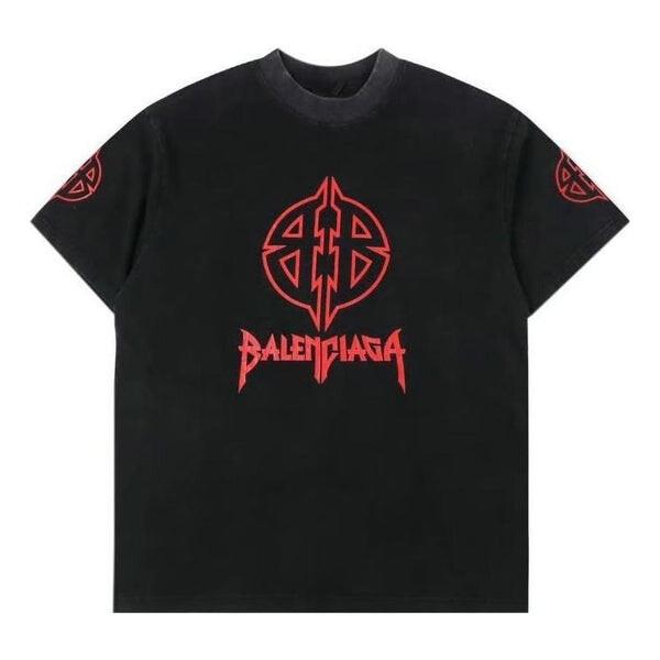 Футболка metal bb stencil t-shirt 'black red' Balenciaga, черный
Футболка metal bb stencil t-shirt 'black red' Balenciaga, черный