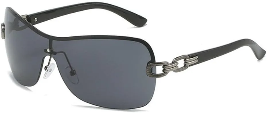 Женские солнцезащитные очки без оправы, стильные, с градиентными линзами, для активного отдыха, модные, в роскошной металлической оправе, SUN1105 Generic, A
Женские солнцезащитные очки без оправы, стильные, с градиентными линзами, для активного отдыха, модные, в роскошной металлической оправе, SUN1105 Generic, A