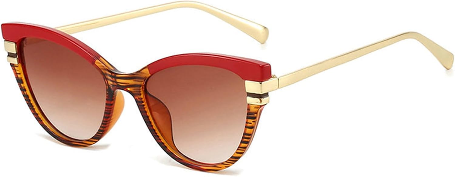 Ретро-солнцезащитные очки «кошачий глаз» с леопардовым принтом для женщин, модные винтажные очки с защитой от УФ-излучения UV400, маленькие, в винтажном стиле helena, C9
Ретро-солнцезащитные очки «кошачий глаз» с леопардовым принтом для женщин, модные винтажные очки с защитой от УФ-излучения UV400, маленькие, в винтажном стиле helena, C9