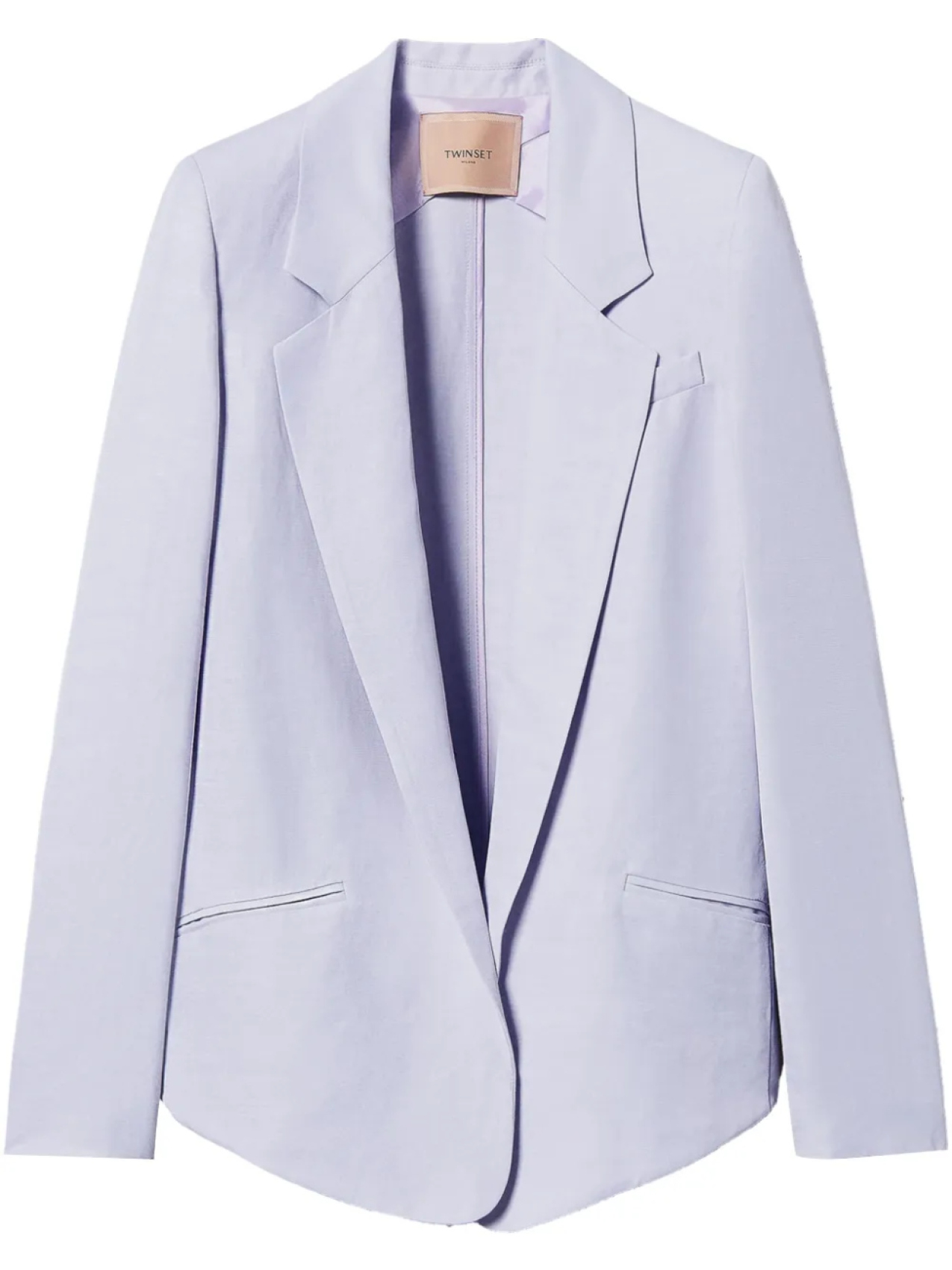 Однобортный блейзер TWINSET, фиолетовый
Однобортный блейзер TWINSET, фиолетовый