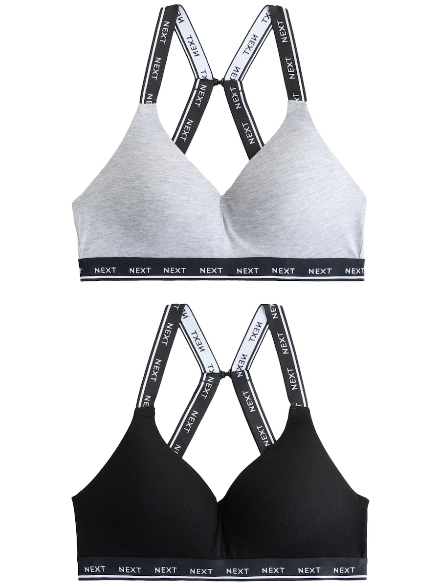 Бюстгальтер Next, светло-серый/черный
Бюстгальтер Next, светло-серый/черный